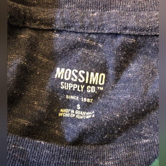 Bundle of 3 Mossimo Small T-Shirts. Grey, Blue & Green - Picture 7 of 7